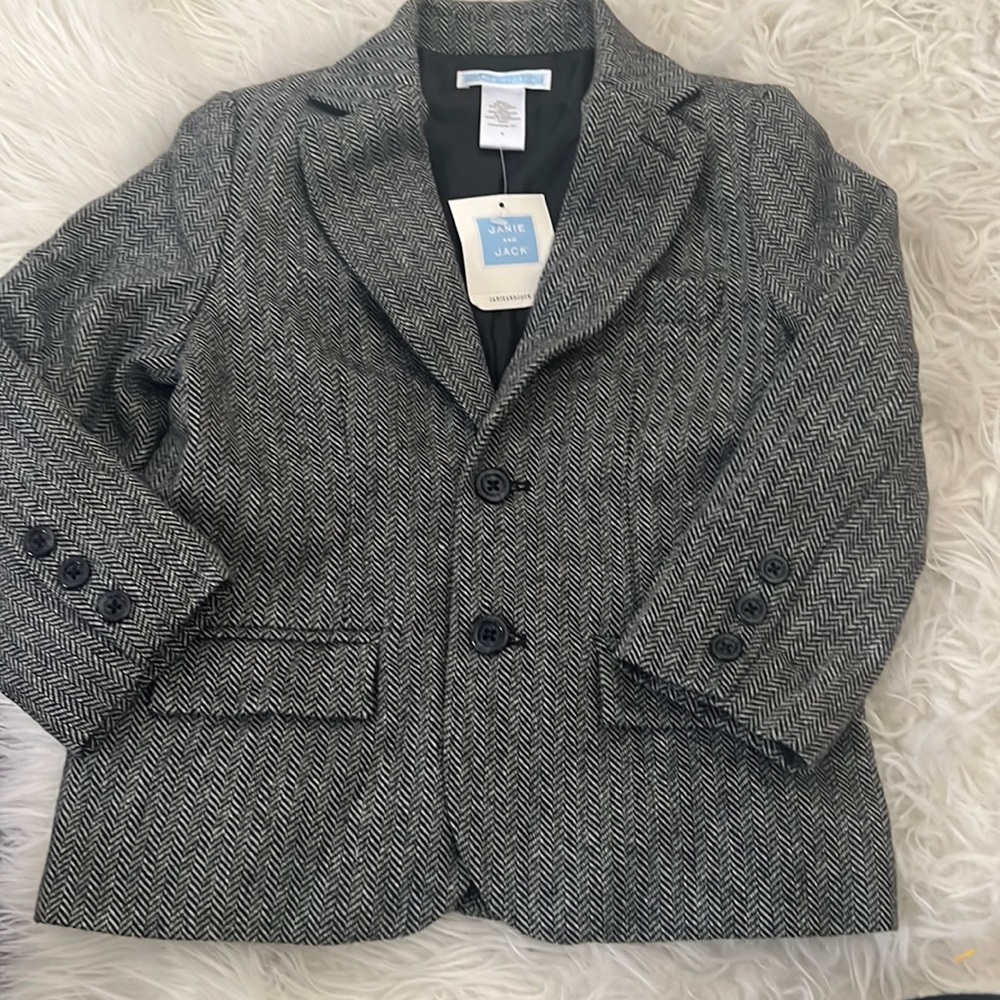Janie and Jack NWT size 4T wool sport coat